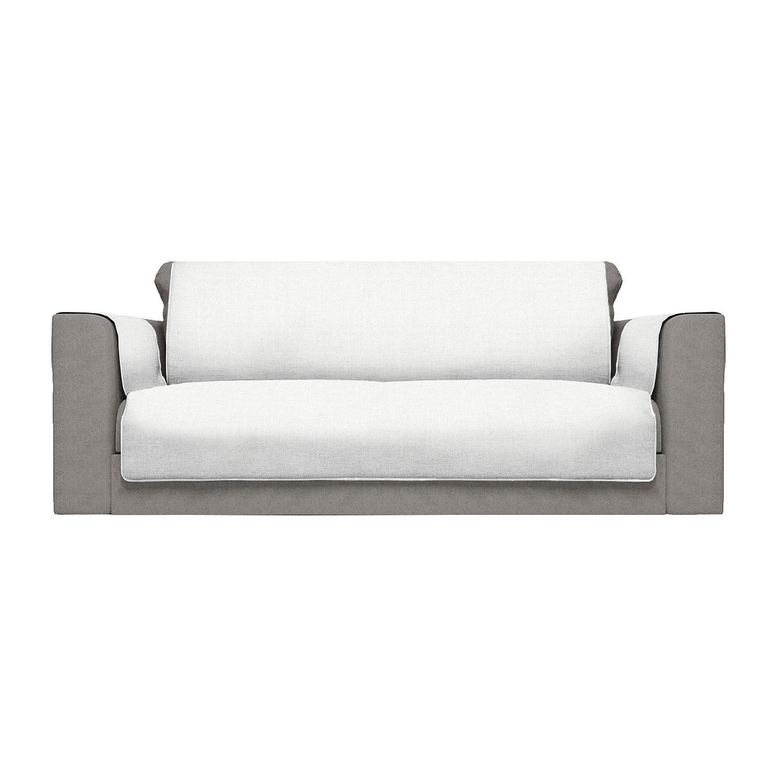 COPRIDIVANO ANTISCIVOLO COMFORT MADE IN ITALY – BIANCO