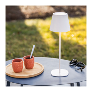 Lampe à poser 4 en 1 - Blanche - NAOUSSA