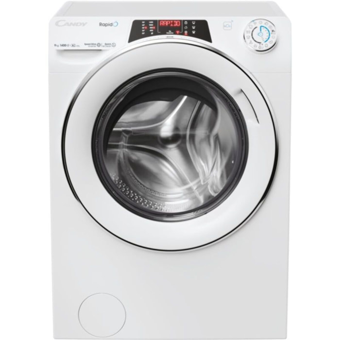 Lave linge compact CANDY RO 496DWMC7/1-S