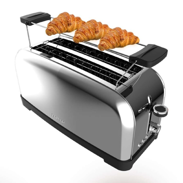 Cecotec Tostapane Toastin' time 1500 Inox