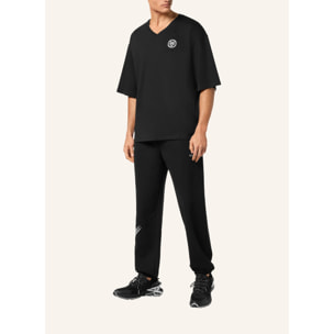 PLEIN SPORT T-shirt con scollo a V a maniche corte