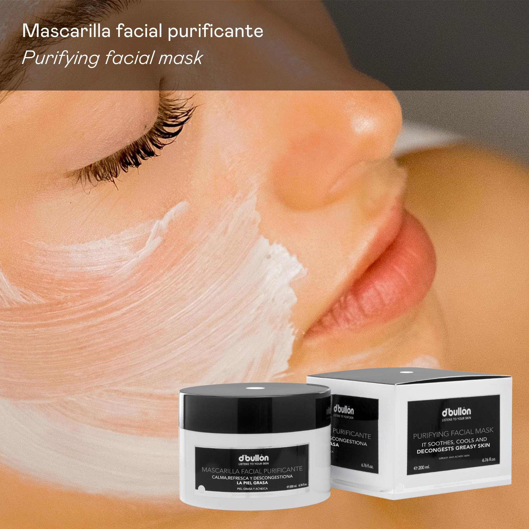 Valquer Mascarilla facial purificante Pieles grasas - 200 ml