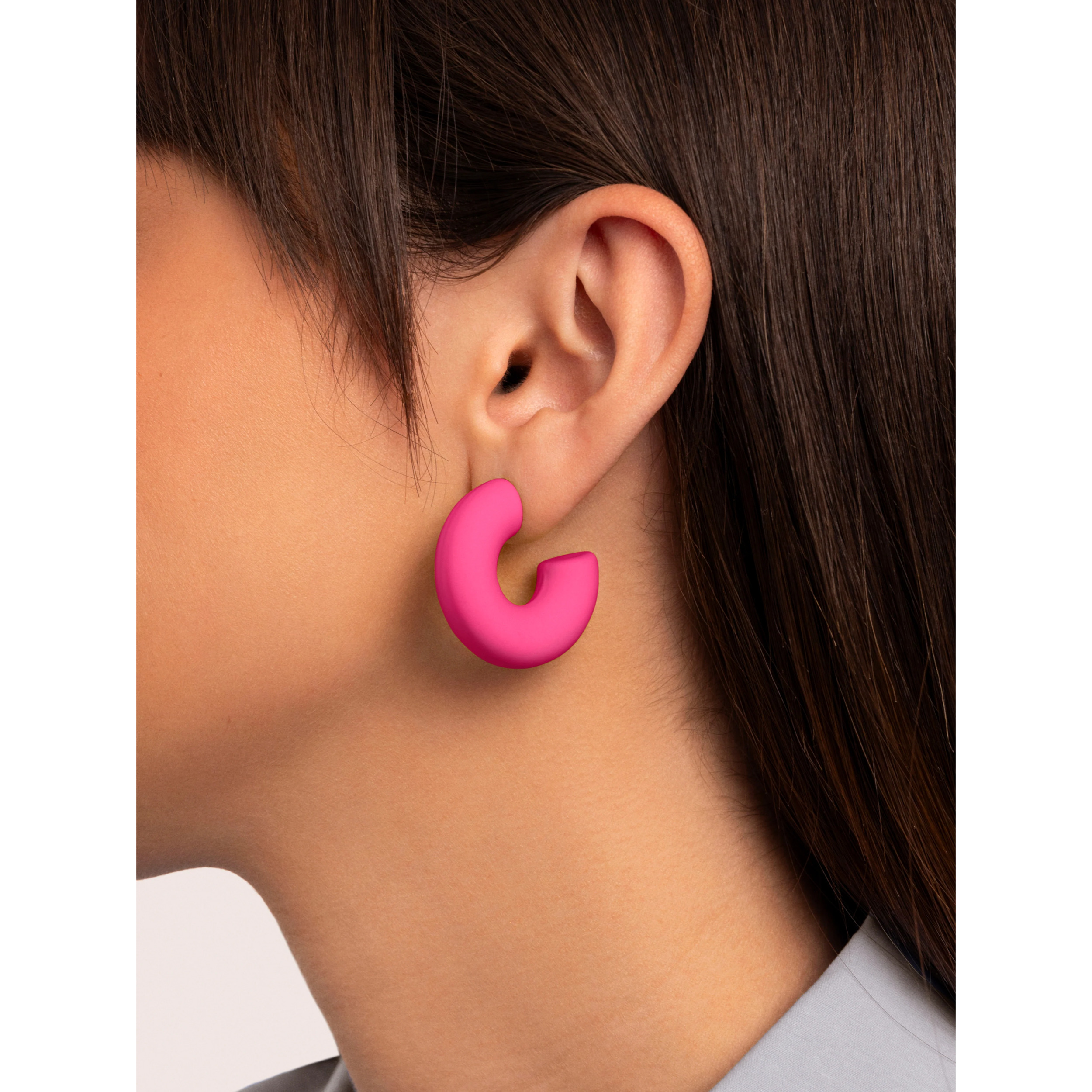 Orecchini Gummy Fuchsia