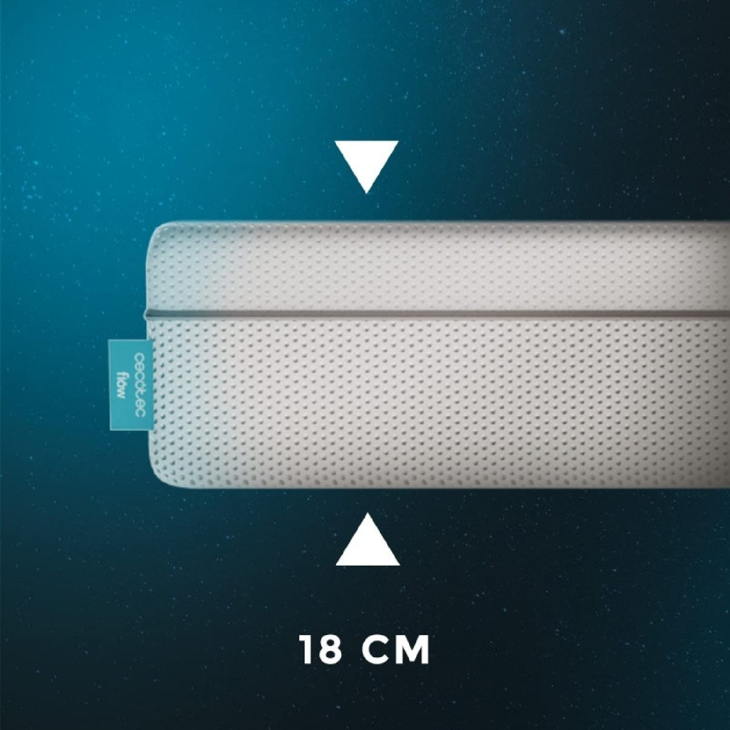 Cecotec Matelas, Mousse Polyurethane, Flow One, 160x190 cm