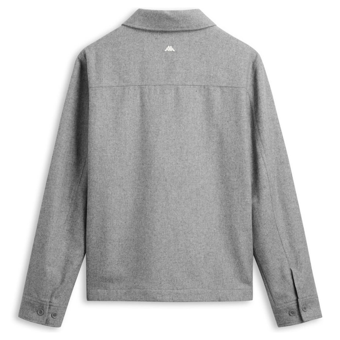 Kappa - Overshirt Uomo Grigio - Robe Giovani Bomako