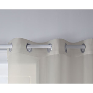 Voilage 135x240cm Ivoire