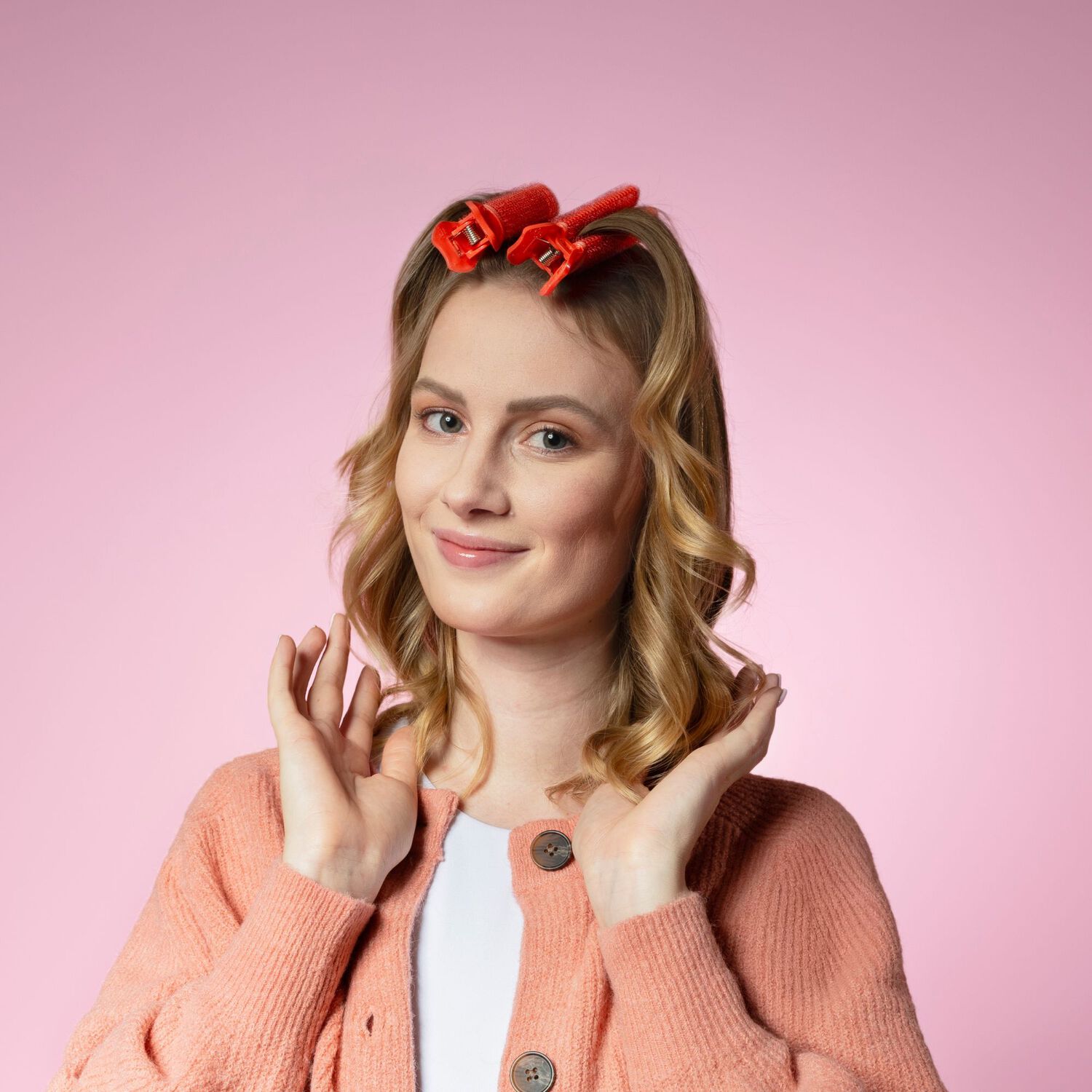 Get ready with me Rose - Clips Cheveux Volume Instantané