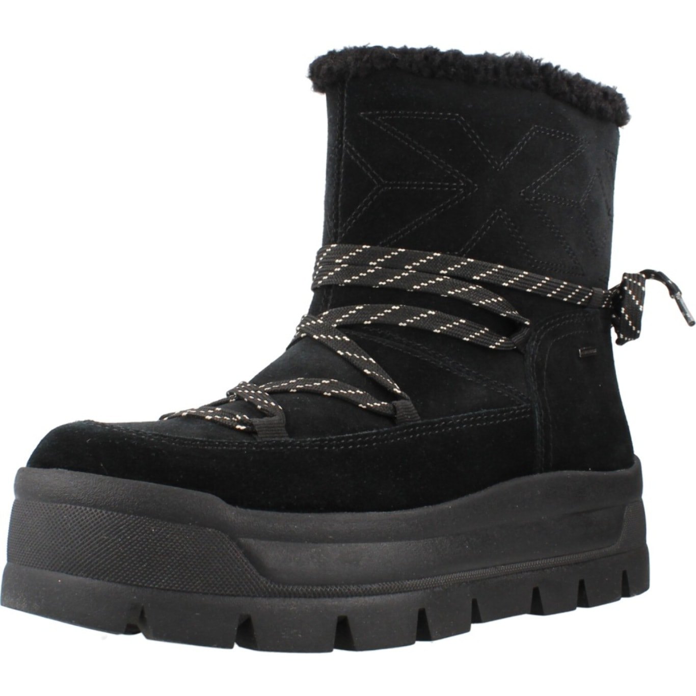 Botines Mujer de la marca GEOX  modelo D46WSA 00022 NEGRO
