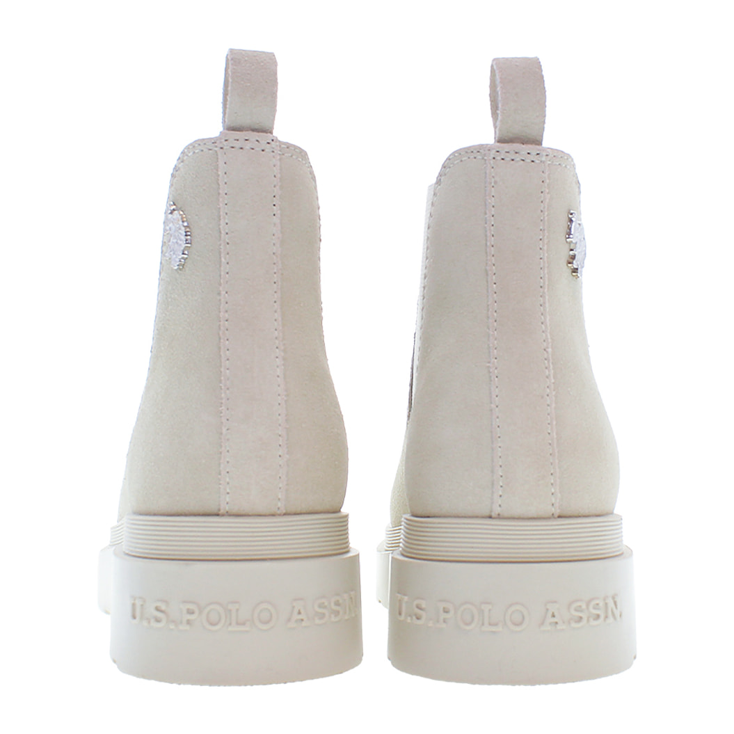 Scarponcini U.S. Polo Assn. bianco avorio