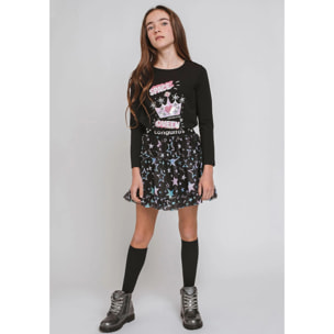 Maglietta fosforescente per ragazze