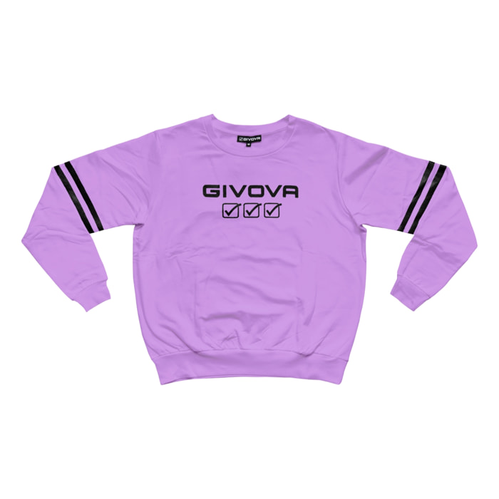 Felpa Donna GIVOVA Cotone Felpato