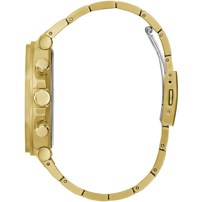Guess Analogico Al Quarzo Guess Mens Black Multi-Function Watch