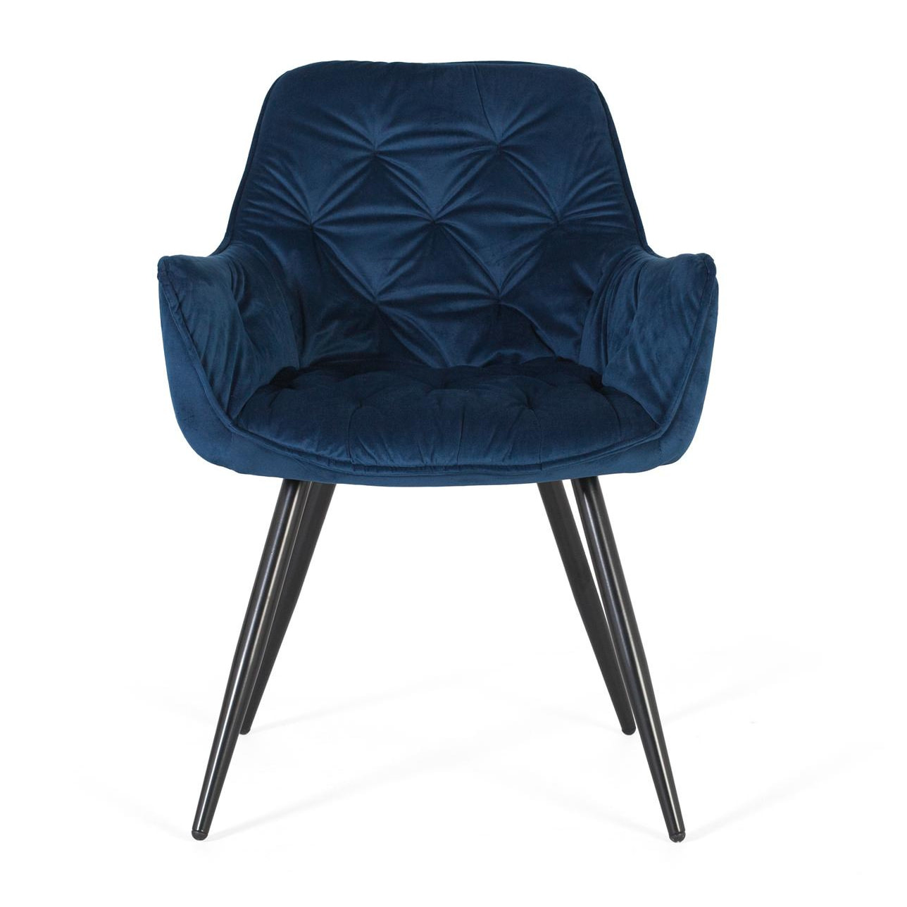Silla de Terciopelo 62 Cm Estilo Contemporáneo