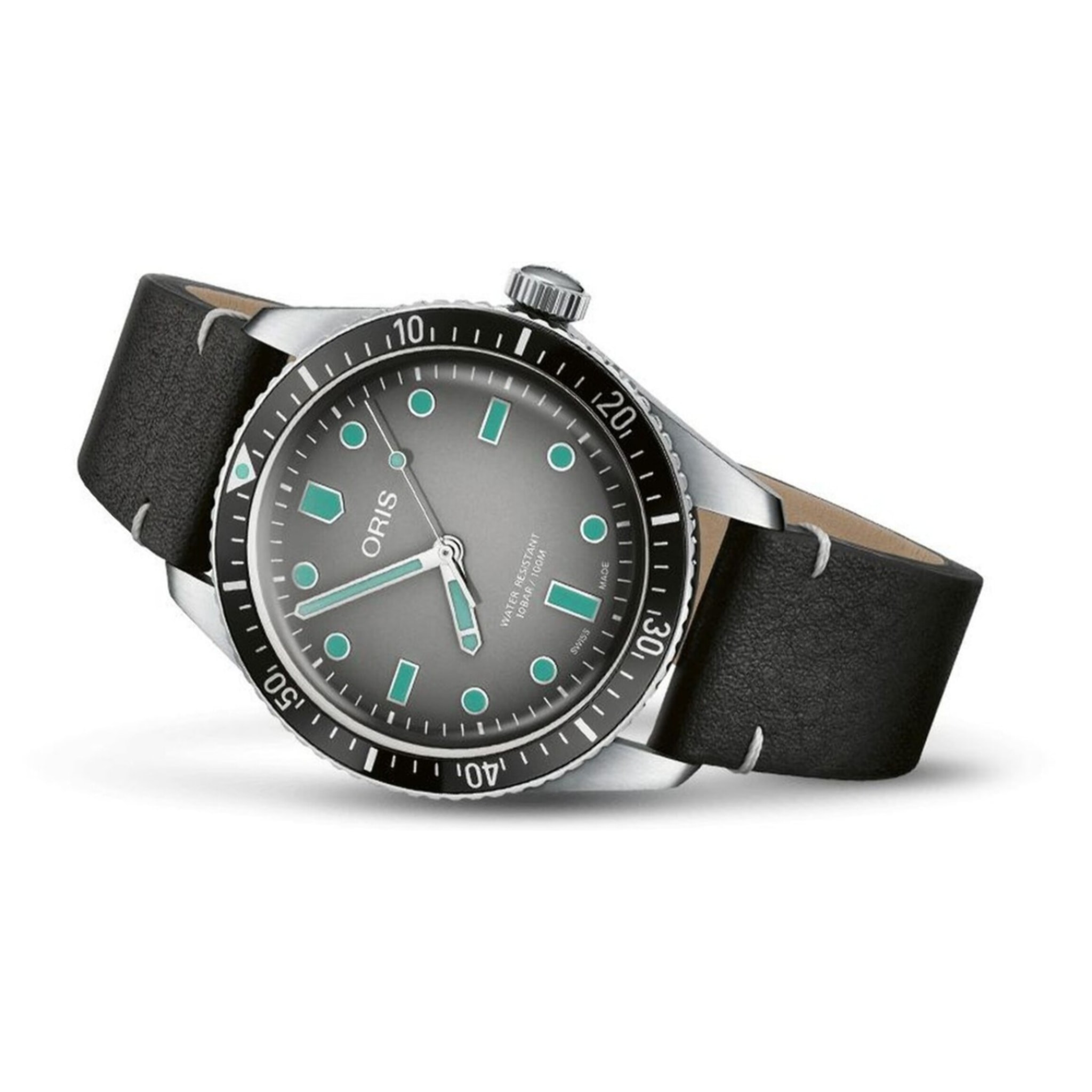 Reloj Oris 4053-07-5-20-89 Hombre Analogico Automatico con Correa de Piel