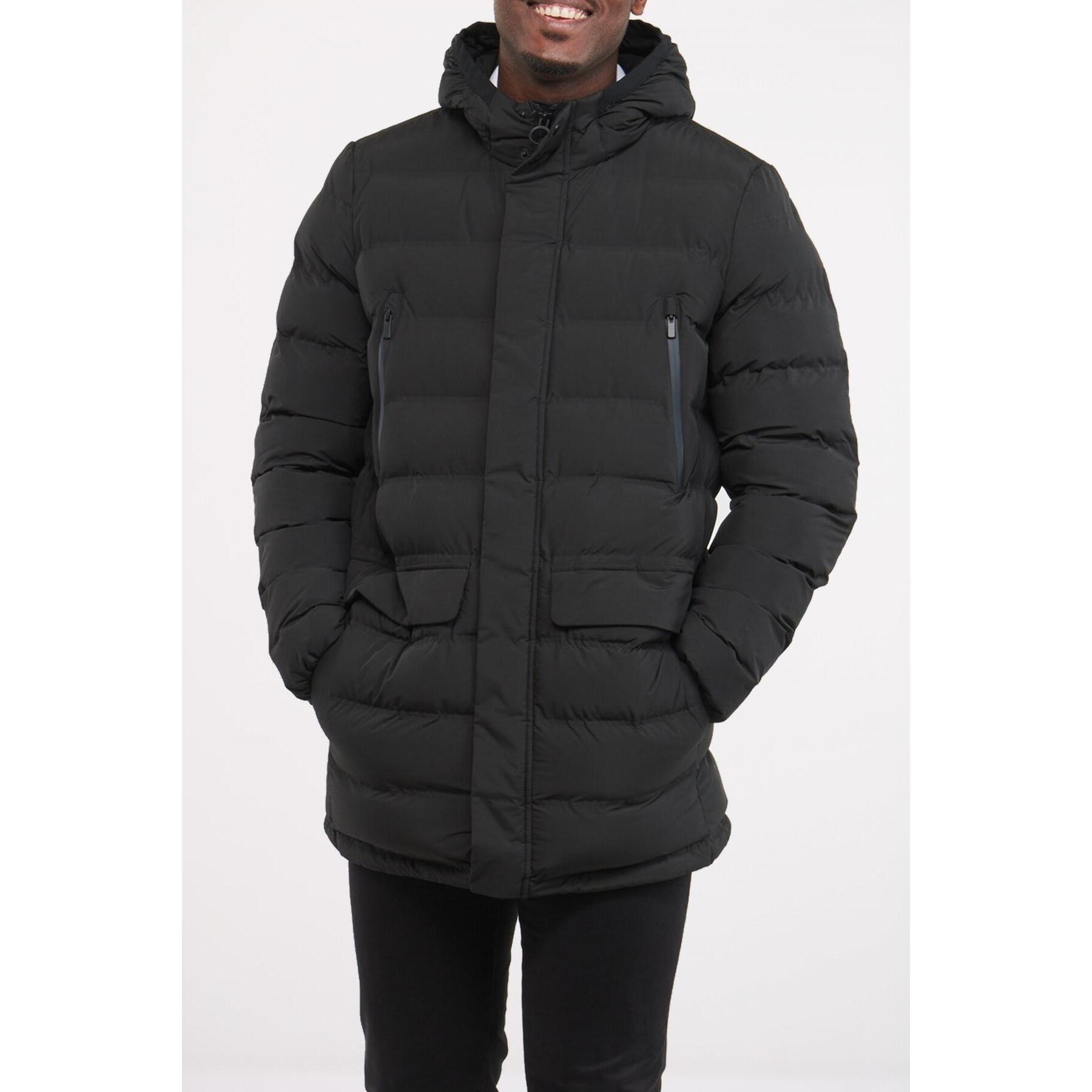 Chaquetas Hombre de la marca GEOX  modelo M SPHERICA PARKA NEGRO