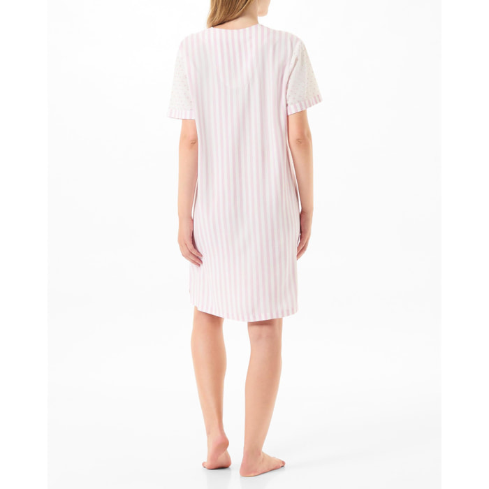 Camisón corto fucsia
