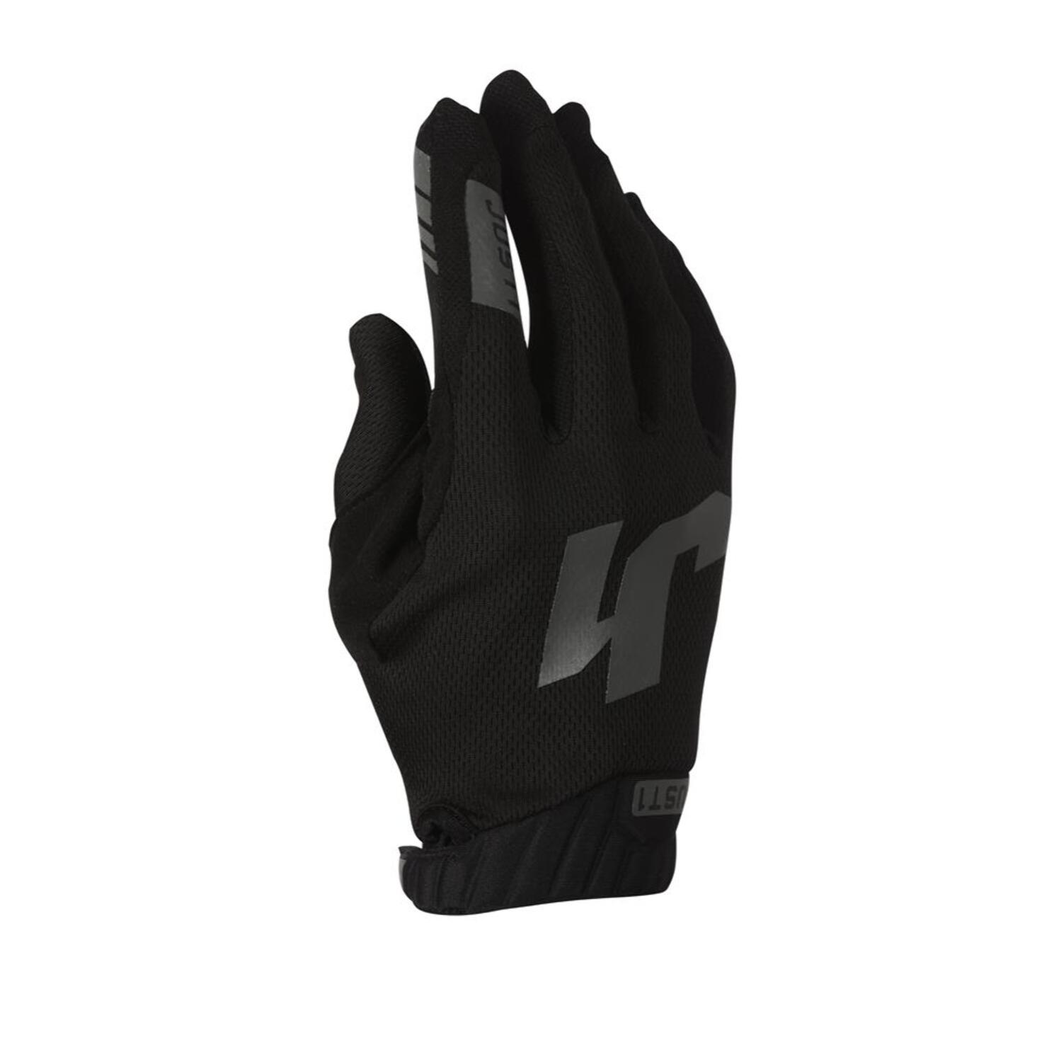 GUANTESJ-FLEX 2.0 BLACK WHITE  JUST1