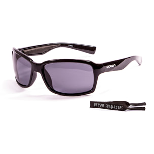 Gafas de deportes acuáticos OCEAN VENEZIA - Negro brillante / Ahumada
