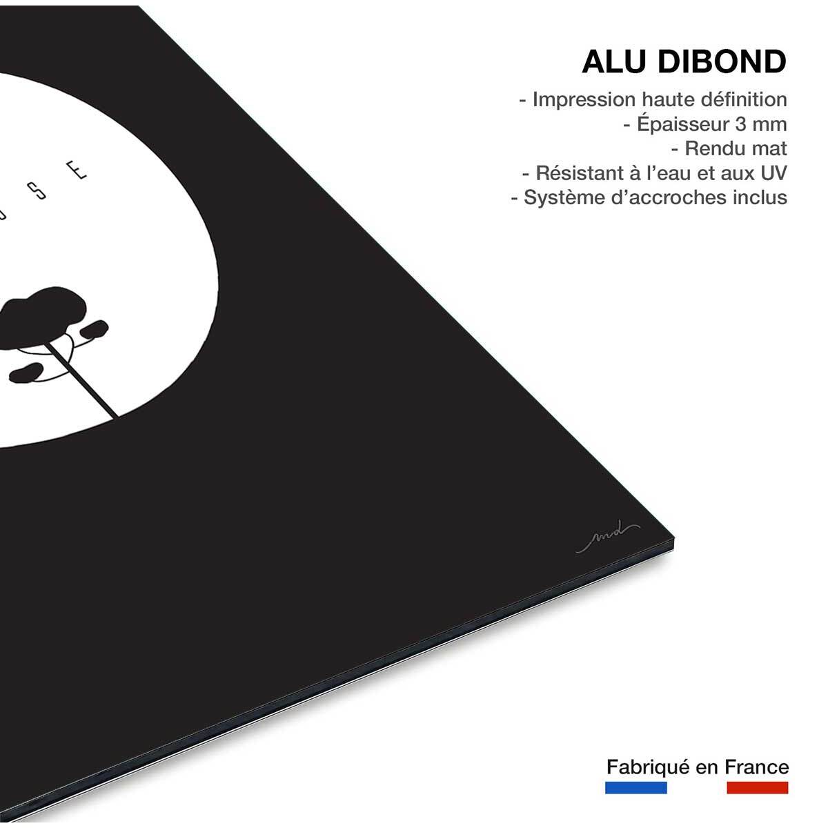 Tableau minimal seignosse Tableau alu Dibond