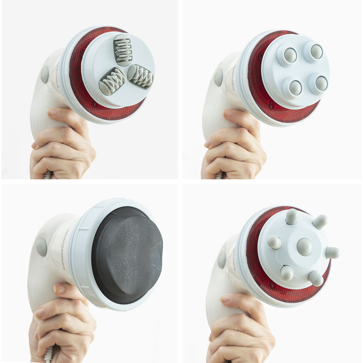 Pack Massaggiatore Anticellulite Vibrante a Infrarossi 5 in 1 e Lozione Corpo Rassodante InnovaGoods