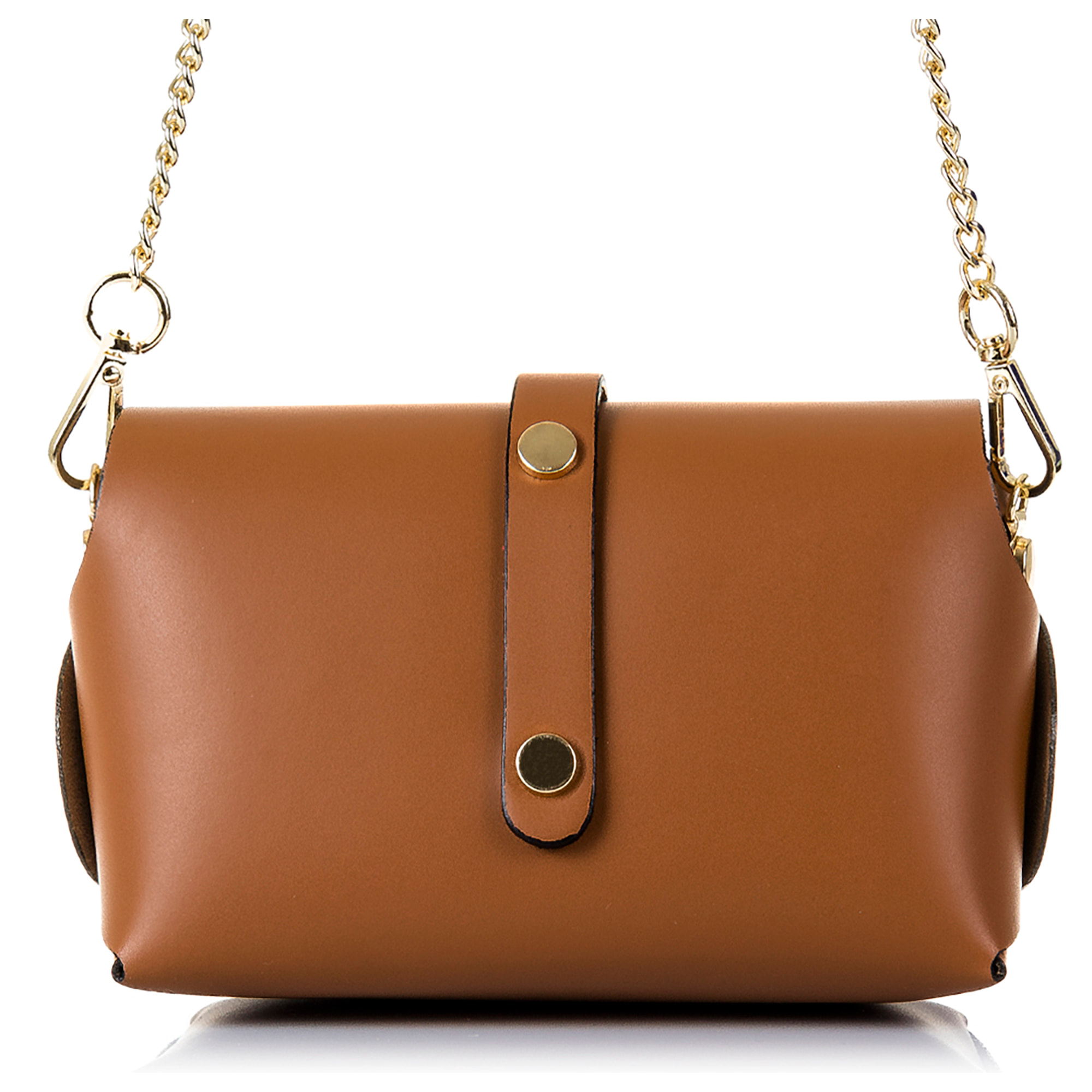 Aurora Borsa a tracolla Donna.Pelle autentica Ruga