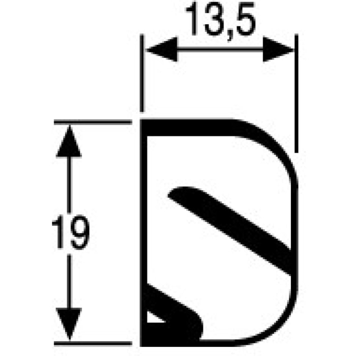 Régulateur 22 m³/h NICOLL - Gris clair - BE122G