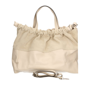 Borsa Shopper da donna In Vera pelle Made in Italy 42x32x18 cm