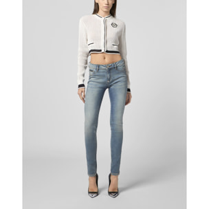 PHILIPP PLEIN Knitted Cardigan Hexagon Hexagon