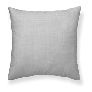 Housse de coussin 100% coton Gris 50x50 cm