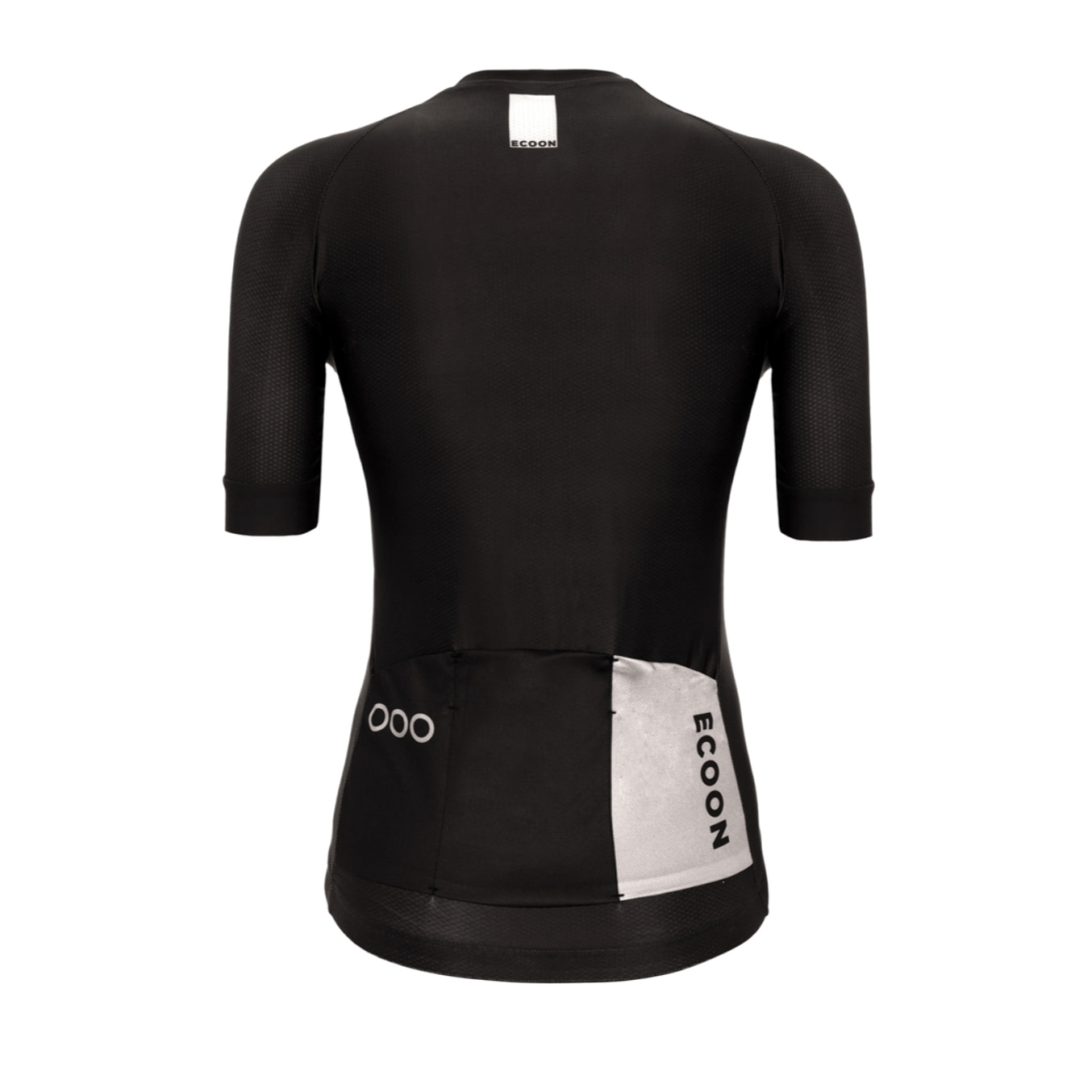Maglia da ciclismo a maniche corte ECOON Galibier da donna in nero