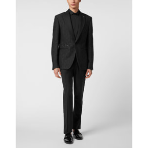 PHILIPP PLEIN Blazer de un botón Slim Fit SKULL