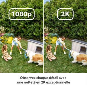Caméra de surveillance RING Cam Plus - Plug-in - Blanche