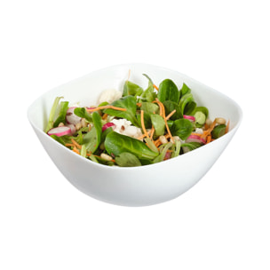 6 coupelles 14 cm blanches Carine - Luminarc