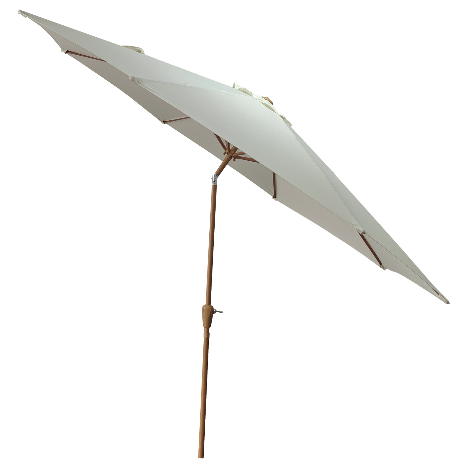 Parasol droit HAPUNA rond -