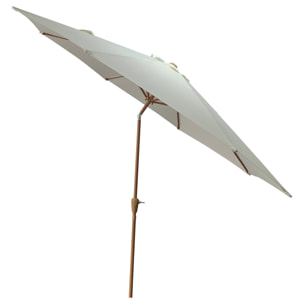 Parasol droit HAPUNA rond -
