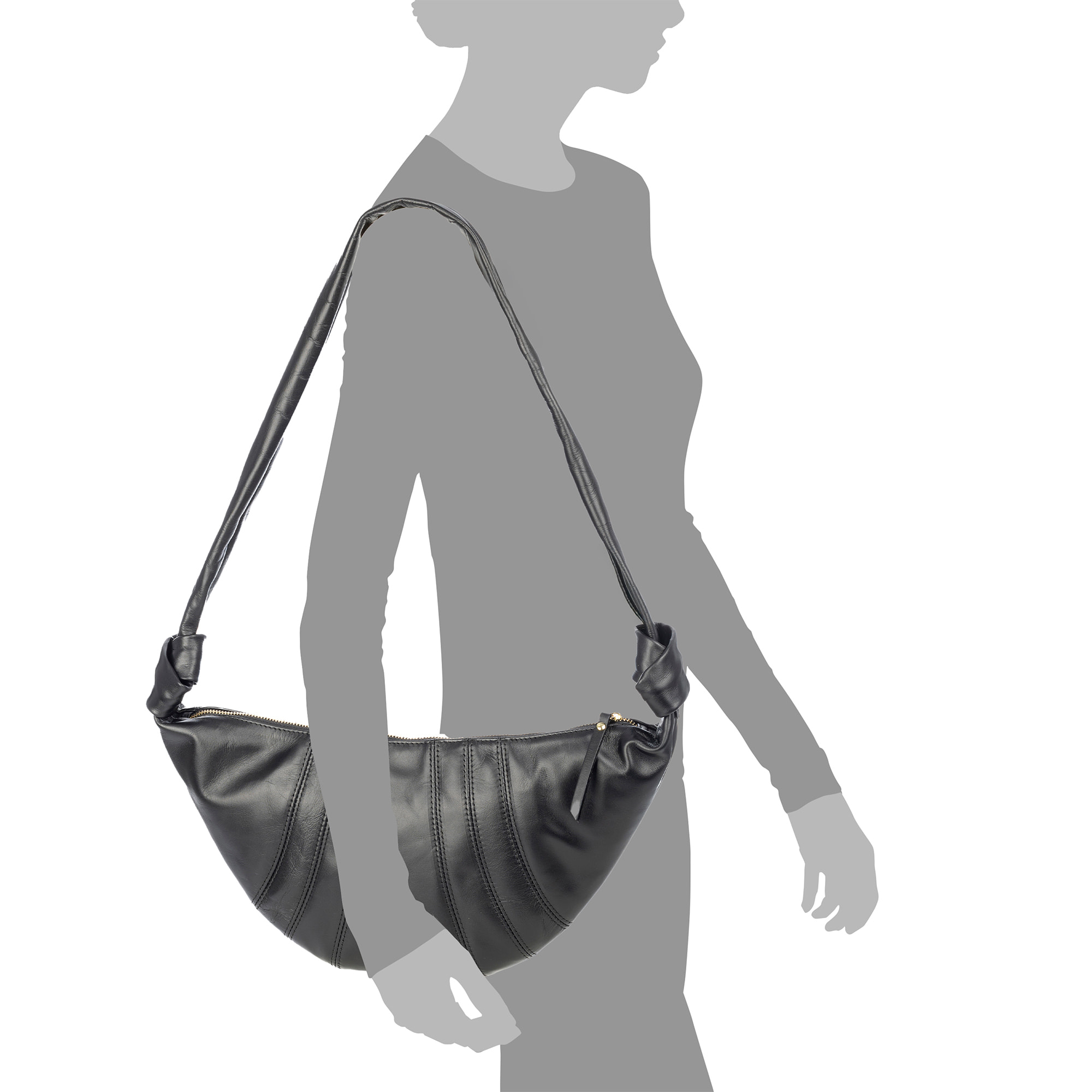 Badolato bolso de hombro mujer. Piel auténtica Sauvage.