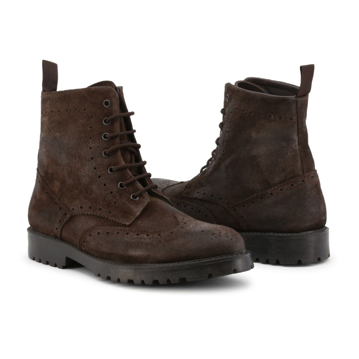 Botas para Hombre - Duca di Morrone Fausto Suede Brown