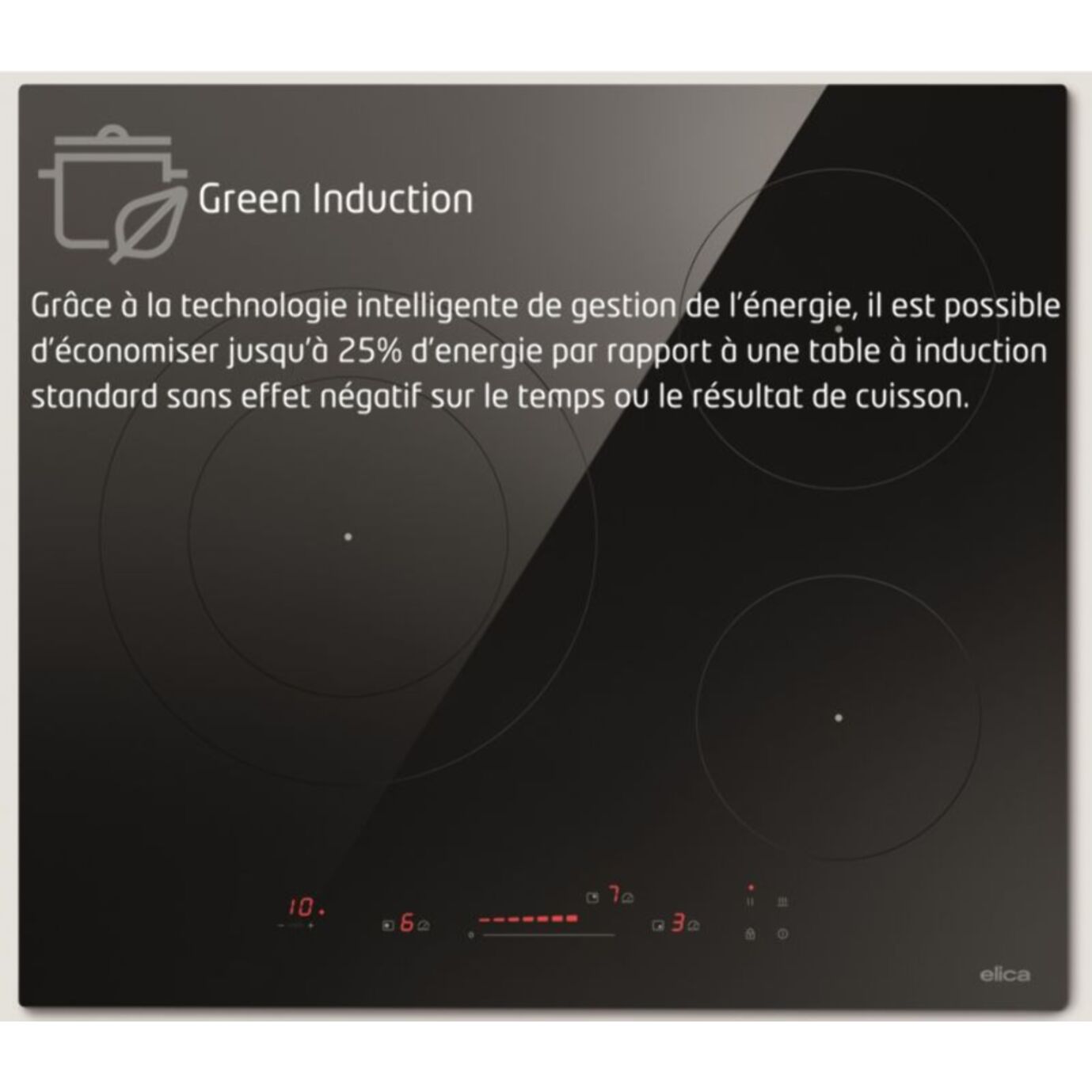 Plaque induction ELICA PRIMIS 604 PLUS BL