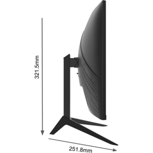 Ecran PC Gamer SKILLKORP M27 Incurvé 27'' VA