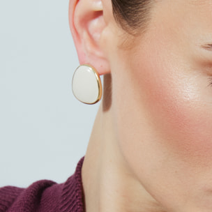 Pendientes acabado en oro amarillo de 18k