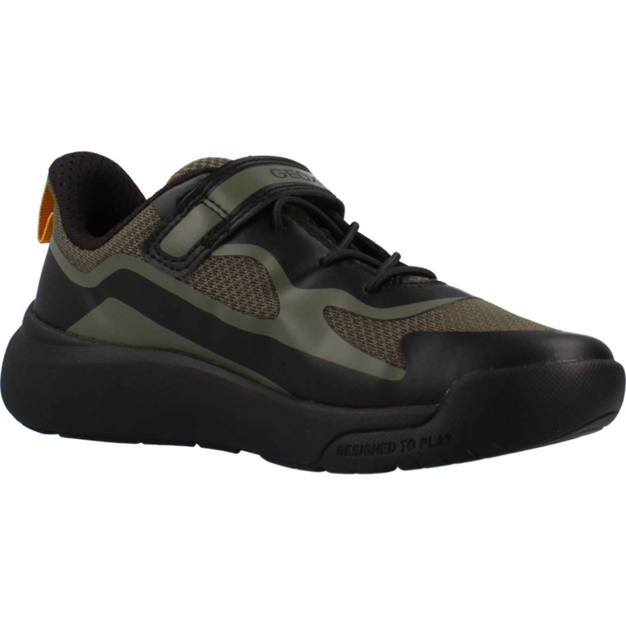 Zapatillas Niño de la marca GEOX  modelo J PRO RAN BOY NEGRO
