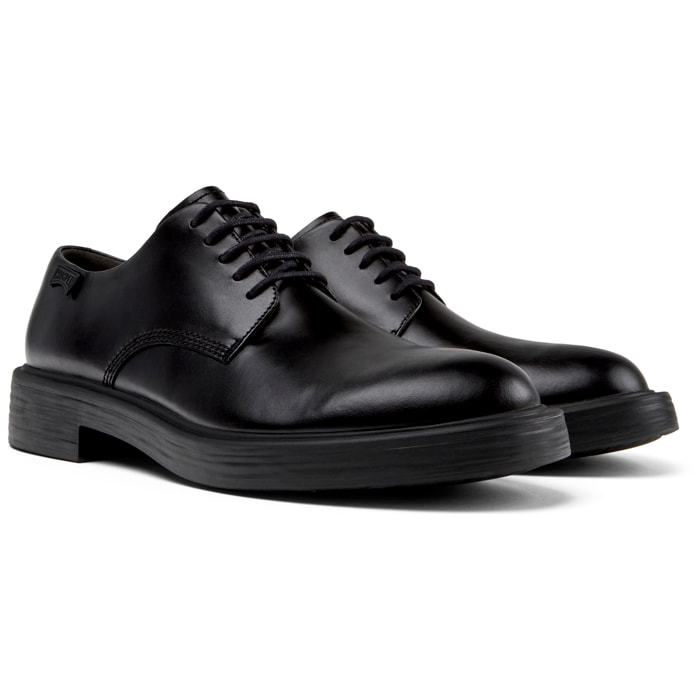 Zapatos de cordones - CAMPER Dean - Negro - Cuero liso