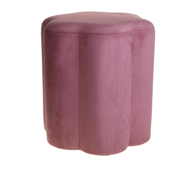 Pouf velvet - 35xH39x38cm - Pezzi 1 - Bianchi Dino SpA