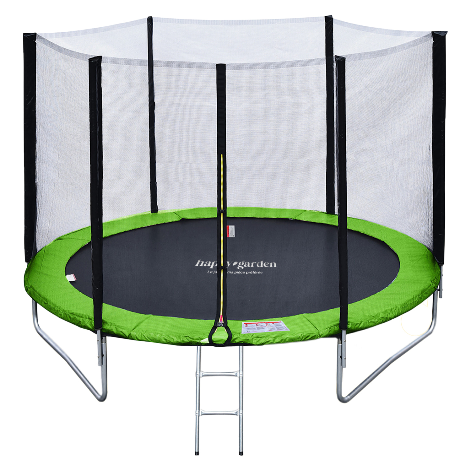 Trampoline réversible avec accessoires -