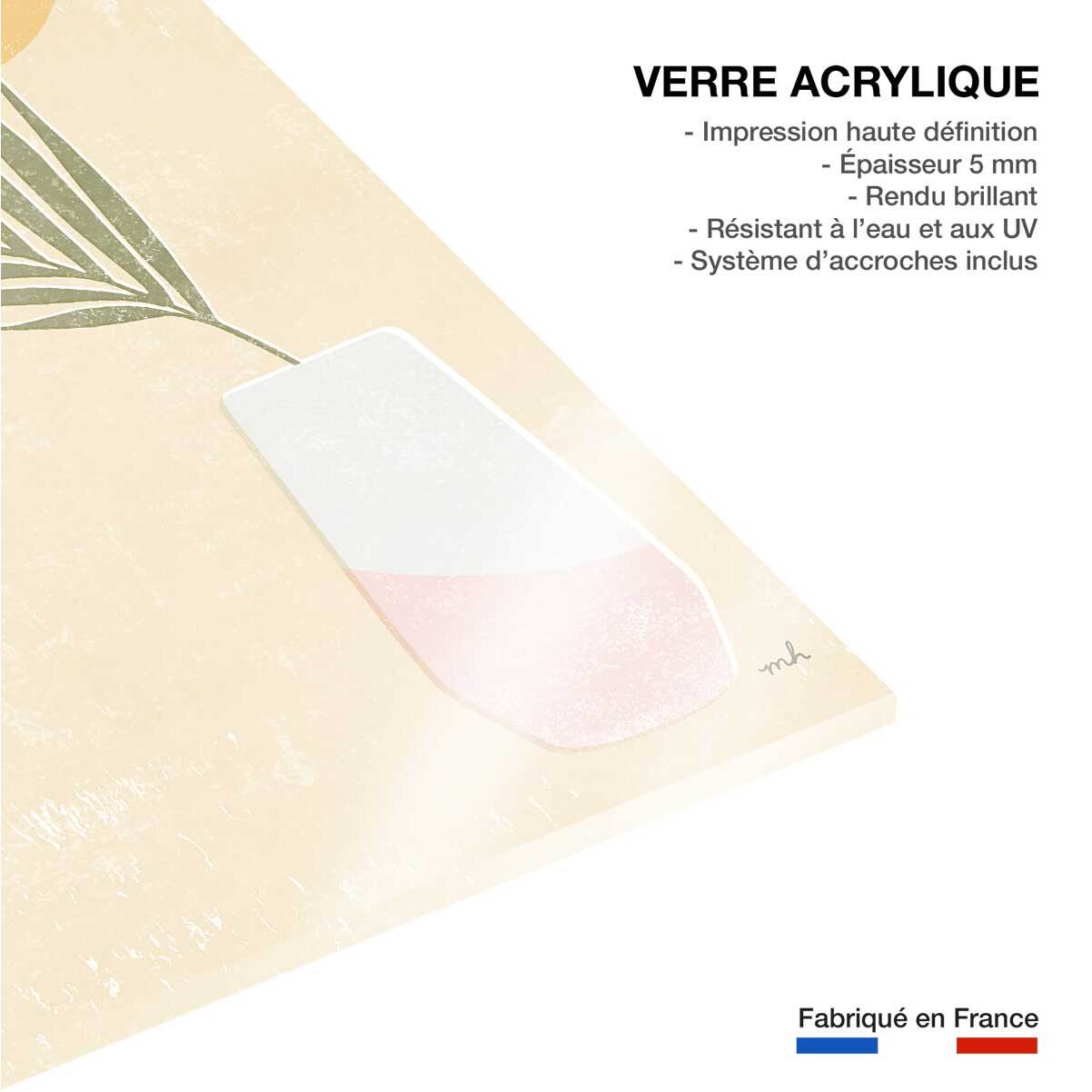 Tableau cuisine Un été jaune citron Tableau plexiglas