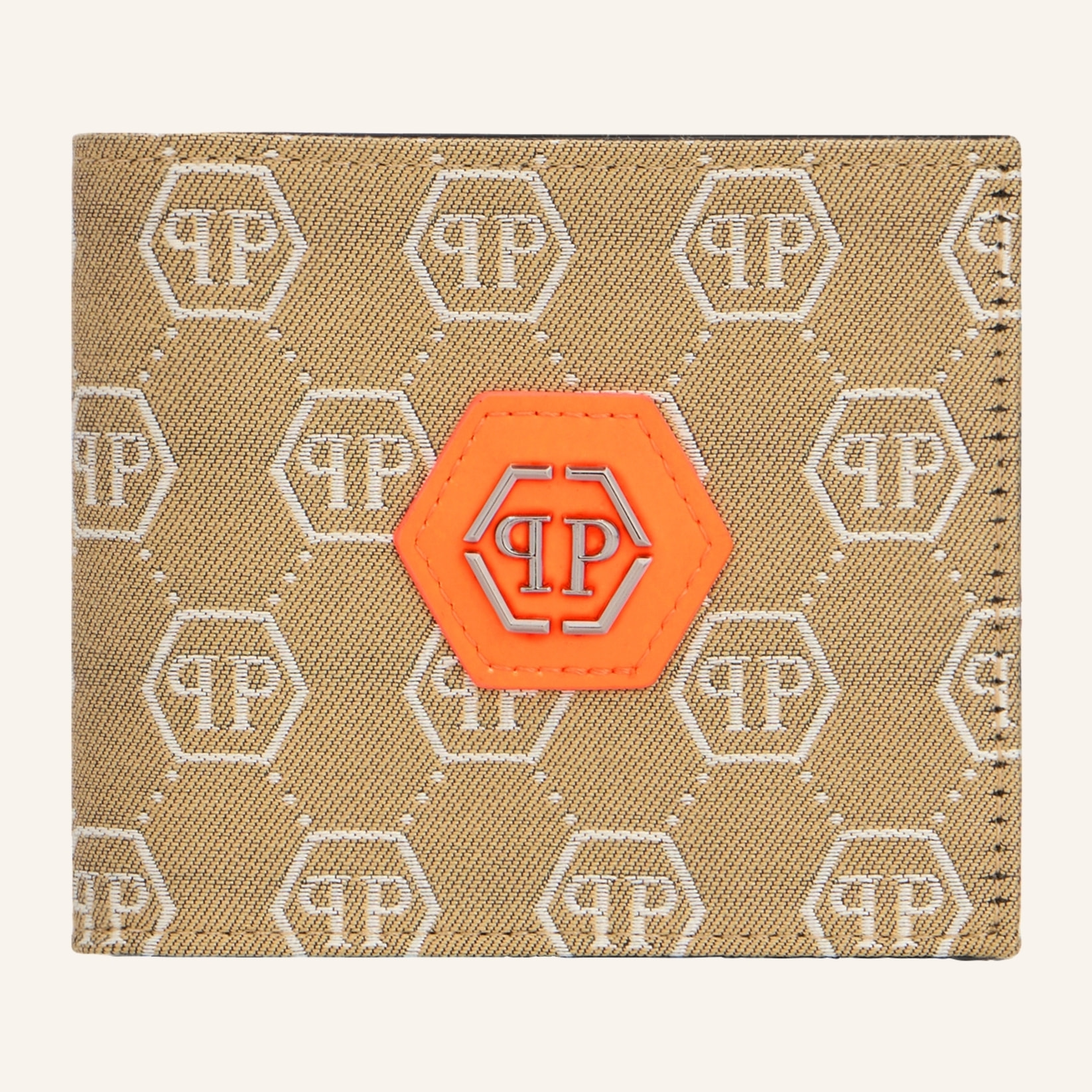 PHILIPP PLEIN French Wallet Jacquard Monogram