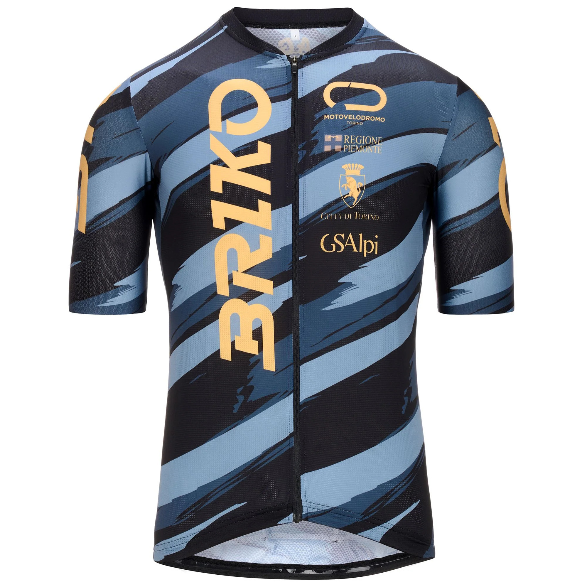 Maglie gioco Briko Uomo Donna Nero Brkgfto24 Jersey