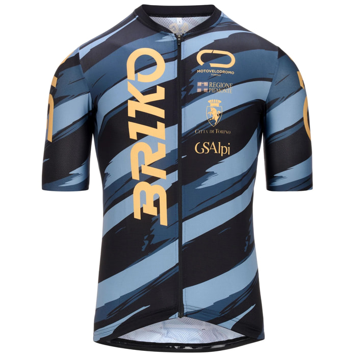 Maglie gioco Briko Uomo Donna Nero Brkgfto24 Jersey