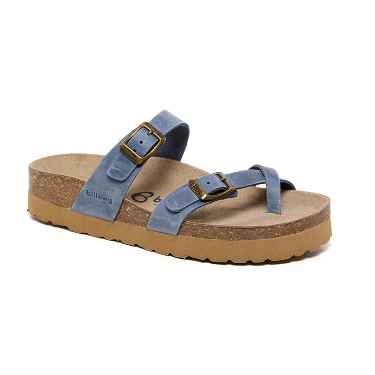 Sandalo con zeppa BILLOWY BLU