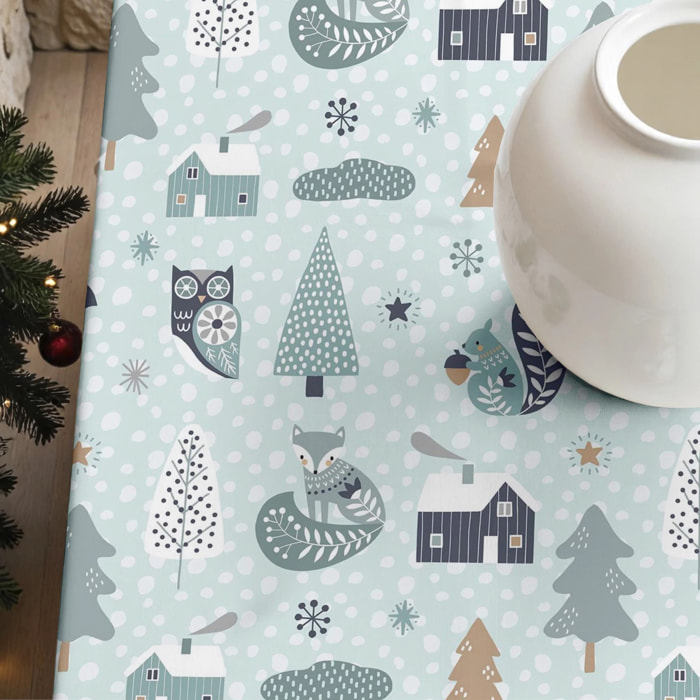 Nappe en résine Anti-tâches Merry Christmas 57